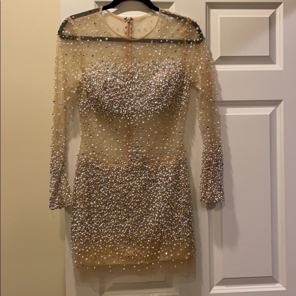 Hot Miami style sequin dress